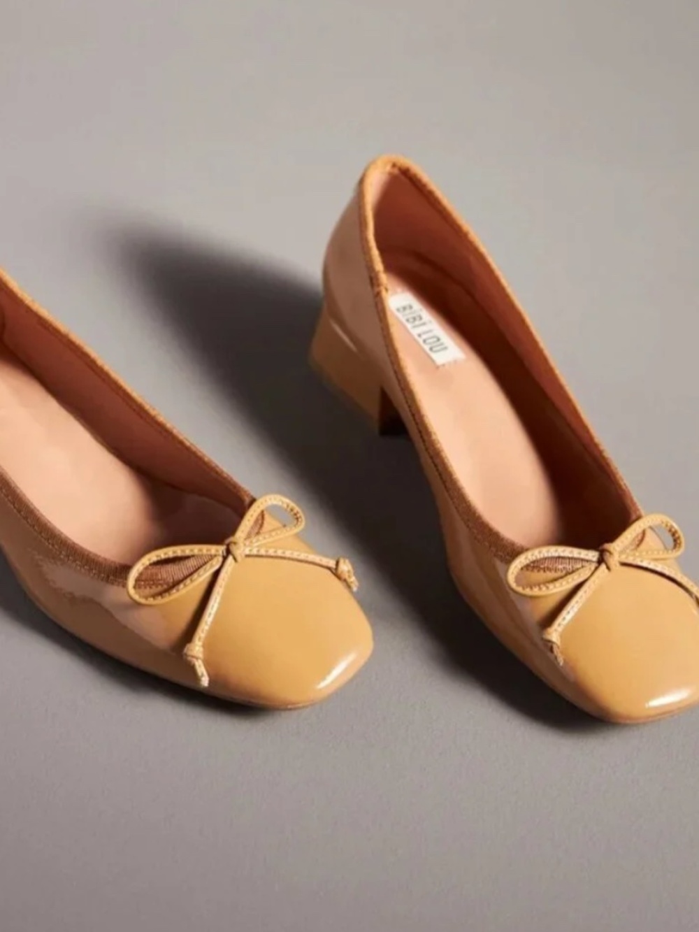 Bibi Lou Heeled Ballet Pumps